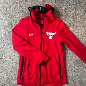 Nike Zip Up Chicago Bulls Hoodie Thermaflex